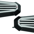 Load image into Gallery viewer, Kuryakyn Dillinger Handguards Silver - Main Product View