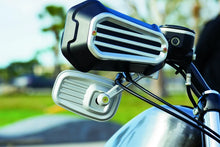 Load image into Gallery viewer, Kuryakyn Dillinger Handguards Silver - Side View