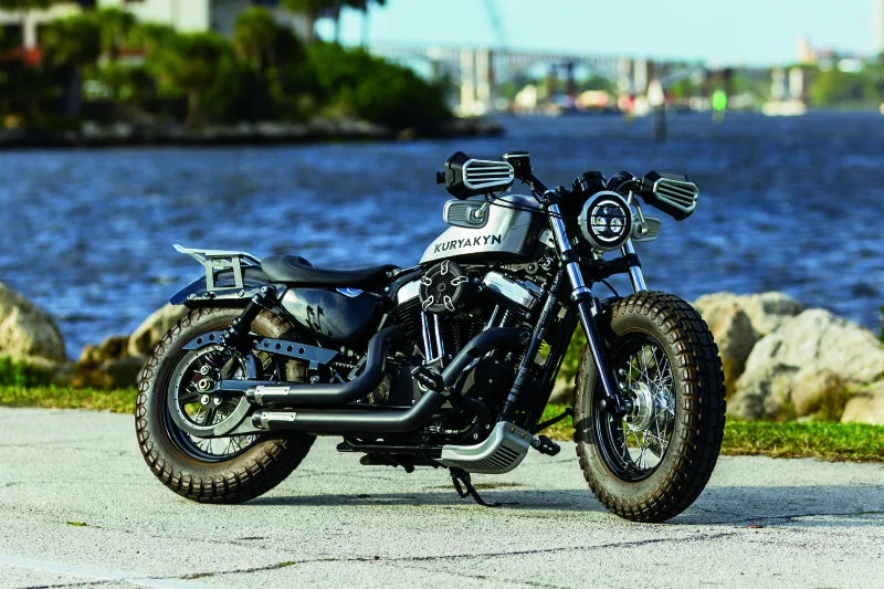 Kuryakyn Dillinger Handguards Silver - Additional View 6