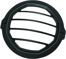 Load image into Gallery viewer, Kuryakyn Dillinger Headlight Trim 5-3/4 Black - Main Product View