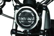 Load image into Gallery viewer, Kuryakyn Dillinger Headlight Trim 5-3/4 Sil - Additional View 5