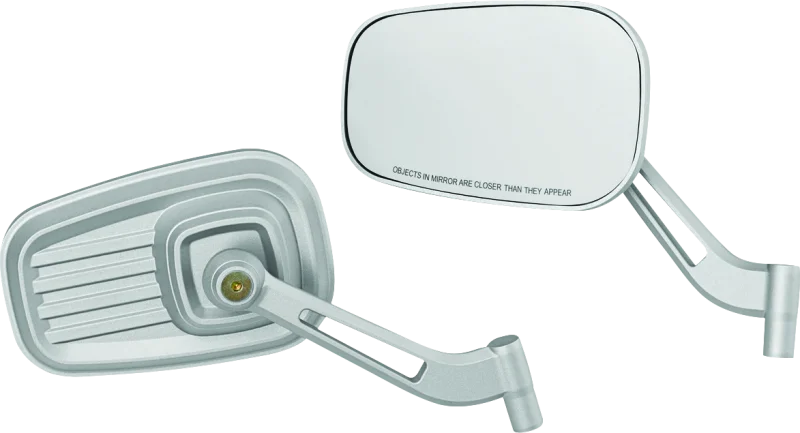 Kuryakyn Dillinger Mirrors Silver - Main Product View