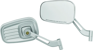 Kuryakyn Dillinger Mirrors Silver - Main Product View