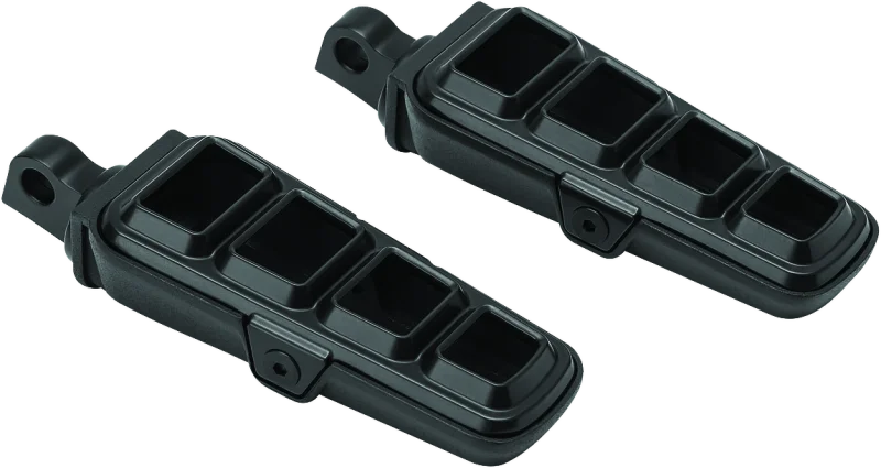 Kuryakyn Dillinger Pegs With Male Mount Adapter Satin Black