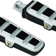 Load image into Gallery viewer, Kuryakyn Dillinger Pegs With Male Mount Adapter Silver - Main Product View