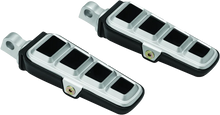 Load image into Gallery viewer, Kuryakyn Dillinger Pegs With Male Mount Adapter Silver - Main Product View
