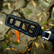 Load image into Gallery viewer, Kuryakyn Dillinger Pegs Without Adapter Black - Side View