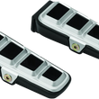 Load image into Gallery viewer, Kuryakyn Dillinger Pegs Without Adapter Silver - Main Product View