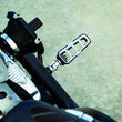 Load image into Gallery viewer, Kuryakyn Dillinger Pegs Without Adapter Silver - Side View