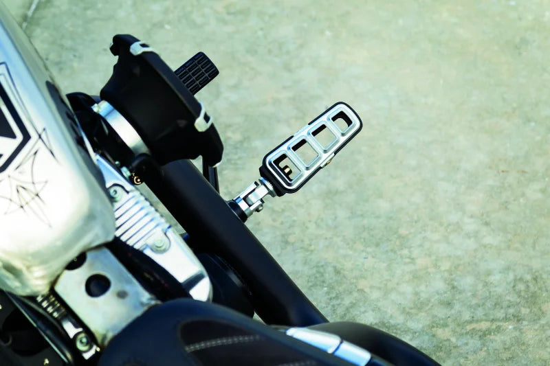 Kuryakyn Dillinger Pegs Without Adapter Silver - Side View