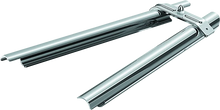Load image into Gallery viewer, Kuryakyn Downtube Covers 00-06 Softail Chrome - Main Product View