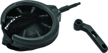 Load image into Gallery viewer, Kuryakyn Drink Holder With Basket Perch Mount Gloss Black - Main Product View