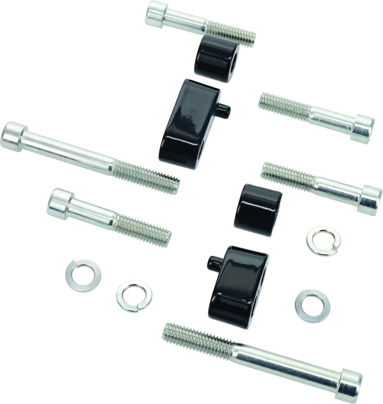 Kuryakyn Driver Floorboard Spacers 09-Up Touring Models Gloss Black