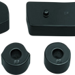 Load image into Gallery viewer, Kuryakyn Driver Floorboard Spacers 18-Up Softail Models Gloss Black - Main Product View