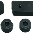 Load image into Gallery viewer, Kuryakyn Driver Floorboard Spacers 18-Up Softail Models Gloss Black - Main Product View