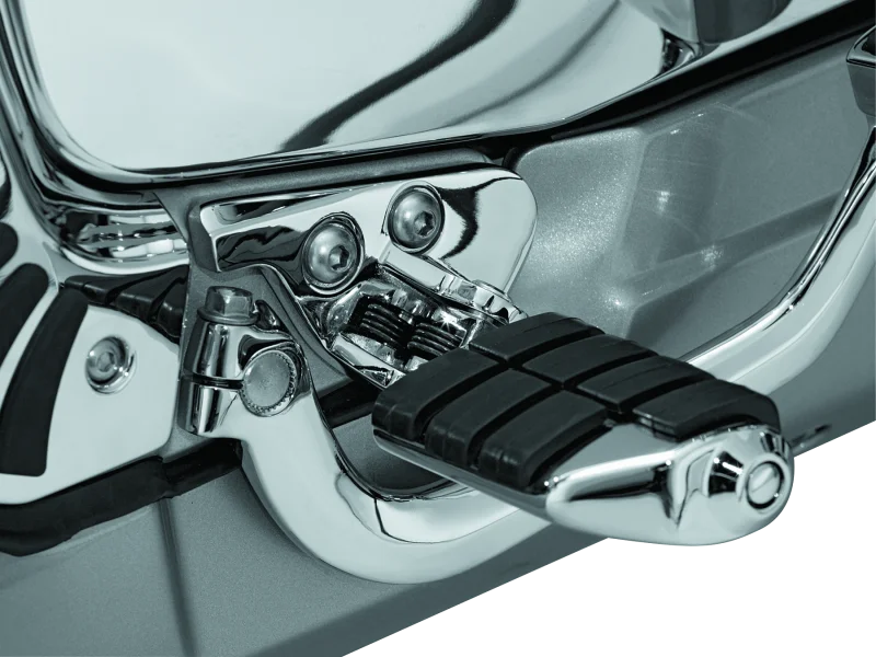 Kuryakyn Driver Peg Mounts GL1800 Chrome - Detail View