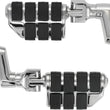 Load image into Gallery viewer, Kuryakyn Dually ISO Offset Highway Pegs With 1-1/4inch Clamp Chrome (Pair) - Main Product View
