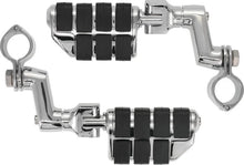 Load image into Gallery viewer, Kuryakyn Dually ISO Offset Highway Pegs With 1-1/4inch Clamp Chrome (Pair) - Main Product View