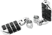 Load image into Gallery viewer, Kuryakyn Dually ISO  Pegs With 1-1/4inch Clamp Chrome (Pair) - Main Product View