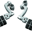 Load image into Gallery viewer, Kuryakyn Dually ISO  Pegs With 1inch Clamp Chrome (Pair) - Main Product View