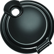Load image into Gallery viewer, Kuryakyn Easy Fill Fuel Door Black - Main Product View