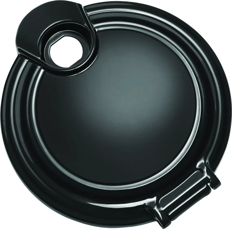 Kuryakyn Easy Fill Fuel Door Black - Main Product View