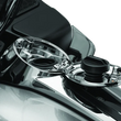 Load image into Gallery viewer, Kuryakyn Easy Fill Fuel Door Chrome - Side View