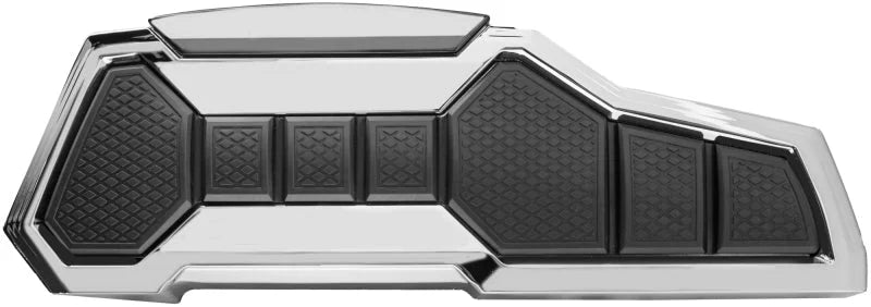 Kuryakyn Enygma Floorboards - Chrome - Side View