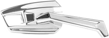 Load image into Gallery viewer, Kuryakyn Enygma Mirrors - Chrome - Side View