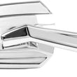 Load image into Gallery viewer, Kuryakyn Enygma Mirrors - Chrome - Side View