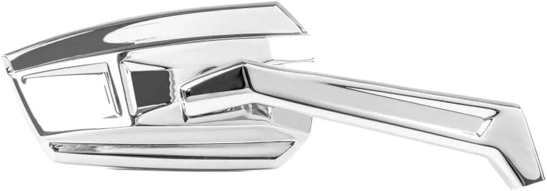 Kuryakyn Enygma Mirrors - Chrome - Side View