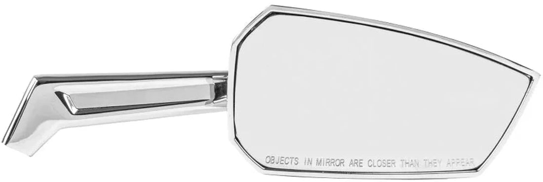 Kuryakyn Enygma Mirrors - Chrome - Back View