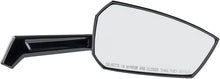 Load image into Gallery viewer, Kuryakyn Enygma Mirrors Gloss - Black - Back View