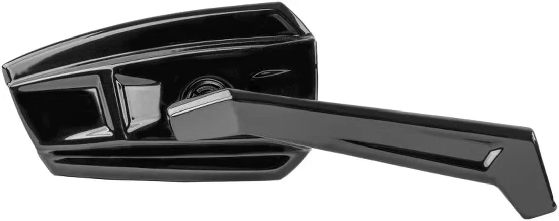 Kuryakyn Enygma Mirrors Gloss - Black - Side View