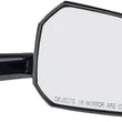 Load image into Gallery viewer, Kuryakyn Enygma Mirrors Gloss - Black - Back View