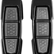 Load image into Gallery viewer, Kuryakyn Enygma Pegs With Adapter- Gloss Black - Side View