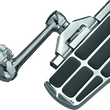 Load image into Gallery viewer, Kuryakyn Ergo II Cruise Boards With Long Arms Chrome
