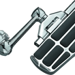 Load image into Gallery viewer, Kuryakyn Ergo II Cruise Boards With Long Arms &amp; LED Lights Chrome