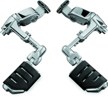 Load image into Gallery viewer, Kuryakyn Ergo III Adjustable Mount With Trident Dually ISO Pegs Chrome - Main Product View