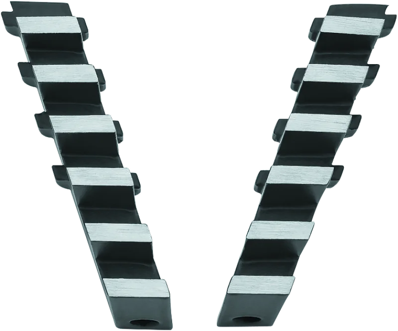 Kuryakyn Exhaust Port Fillers For Indian Black & Raw - Main Product View