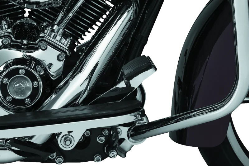 Kuryakyn Extended Brake Pedal 14 and Up Touring w/ Fairings Chrome - Detail View
