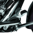 Load image into Gallery viewer, Kuryakyn Extended Brake Pedal 14 and Up Touring w/o Fairings Chrome - Back View