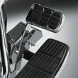 Load image into Gallery viewer, Kuryakyn Extended Brake Pedal 97-07 Touring 87-17 FL Softails Chrome - Side View