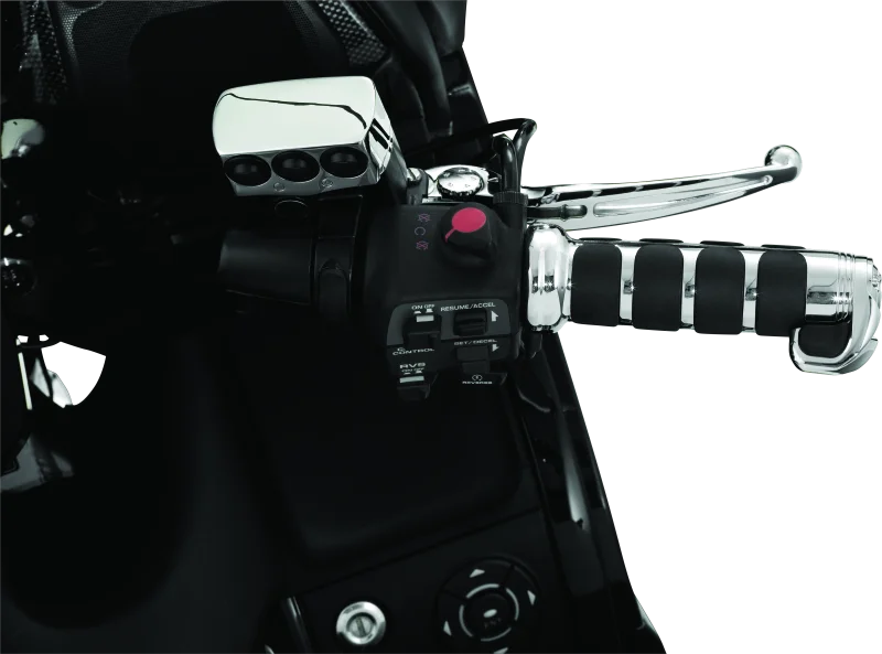 Kuryakyn Extended ISO Throttle Boss For GL1800 Chrome - Side View