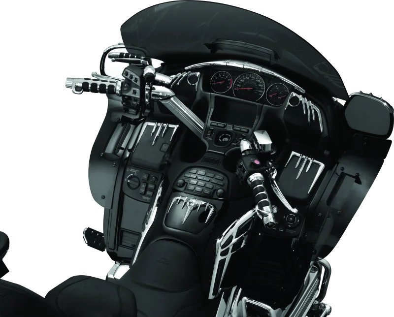 Kuryakyn Extended ISO Throttle Boss For GL1800 Chrome - Detail View