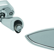 Load image into Gallery viewer, Kuryakyn Fairing Mount Scythe Mirror Chrome - Main Product View
