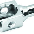 Load image into Gallery viewer, Kuryakyn Female Peg Adapter For 5/8in Square Mounts Chrome (Pair)