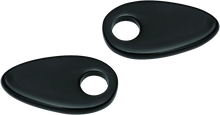 Load image into Gallery viewer, Kuryakyn Fender Strut Cover Plates Gloss Black - Main Product View