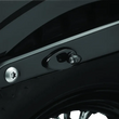 Load image into Gallery viewer, Kuryakyn Fender Strut Cover Plates Gloss Black - Back View