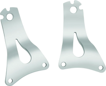 Load image into Gallery viewer, Kuryakyn Fixed Mounts For Multi-Purpose Backrest Chrome - Main Product View
